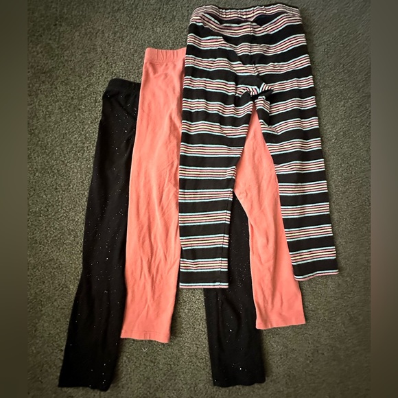 Girls Lot of Members Mark Favorite Leggings, Size 4/5 (3 piece) - Picture 2 of 3